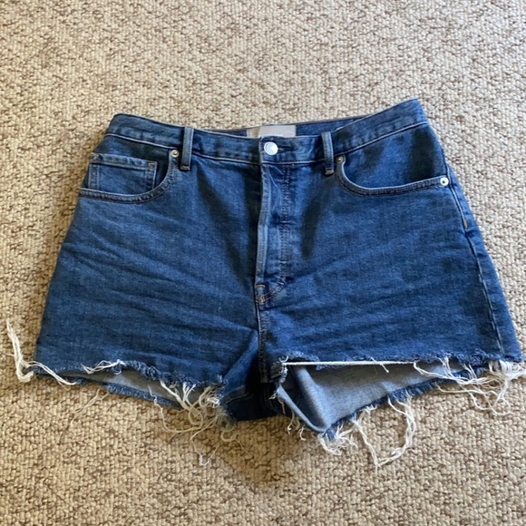 Everlane Cheeky Denim Shorts - Picture 4 of 7
